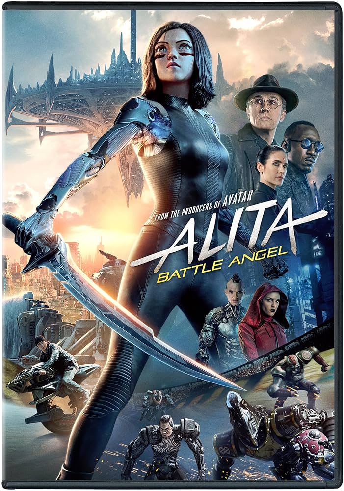 Alita: Battle Angel DVD cover